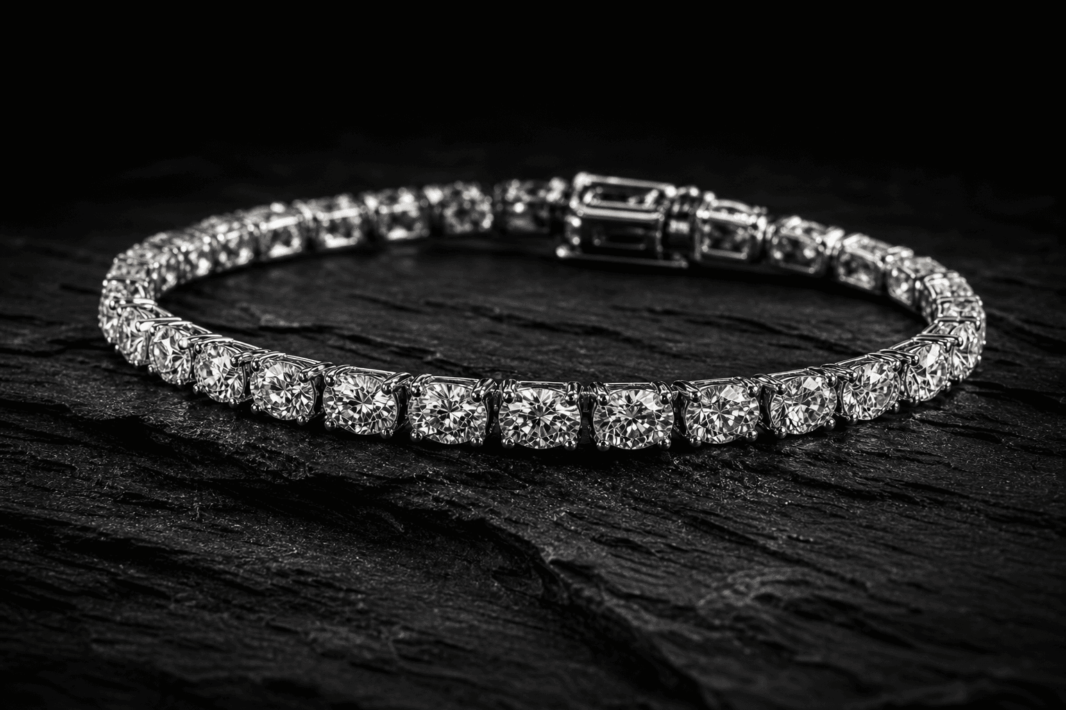 Radiant Emerald Tennis Bracelet — product view
